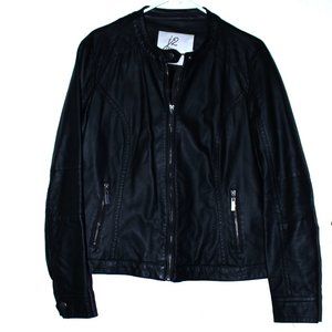 J2 By Jou Jou Faux Leather Motorcycle Jacket